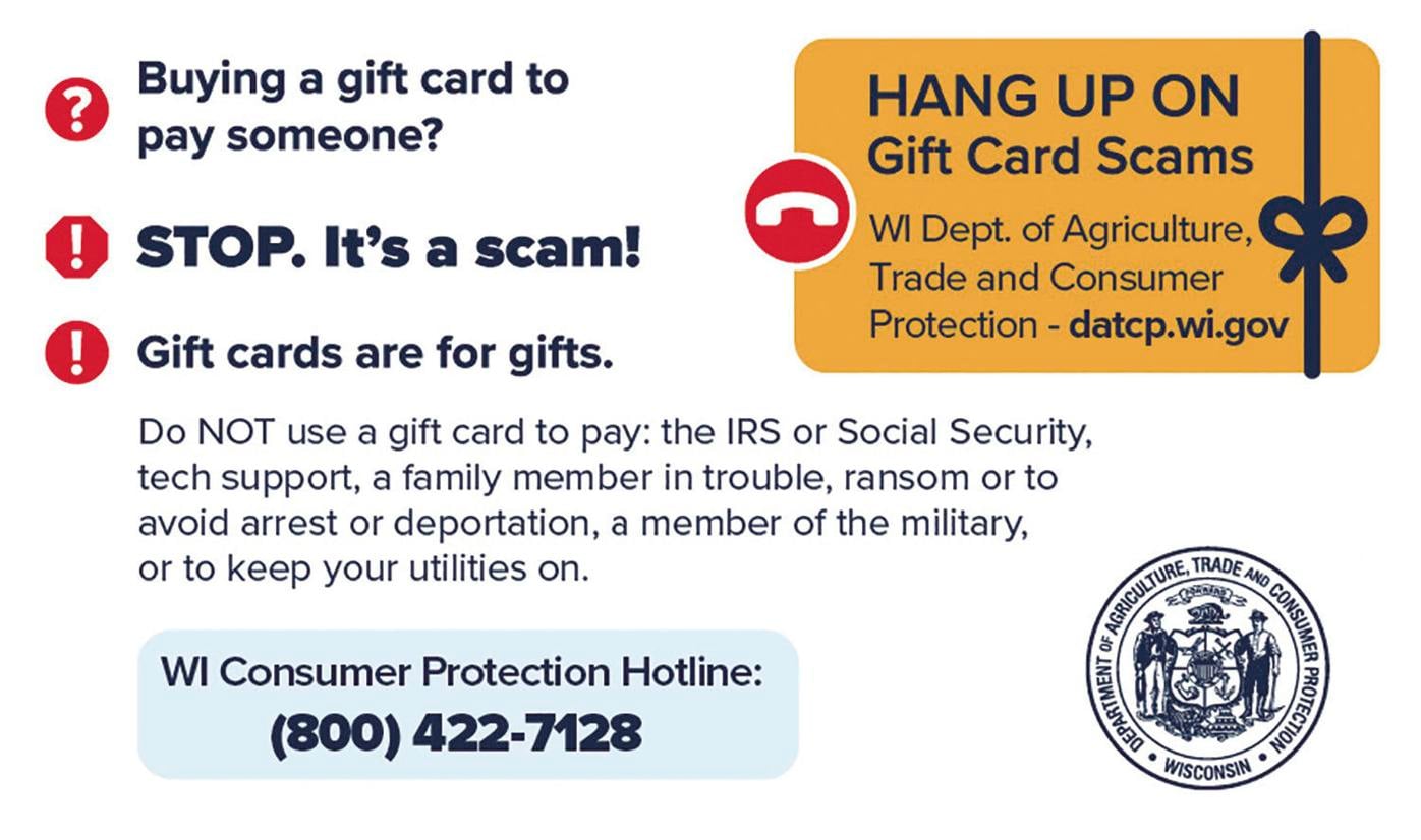 DATCP partners with retailers to prevent gift card scams ...