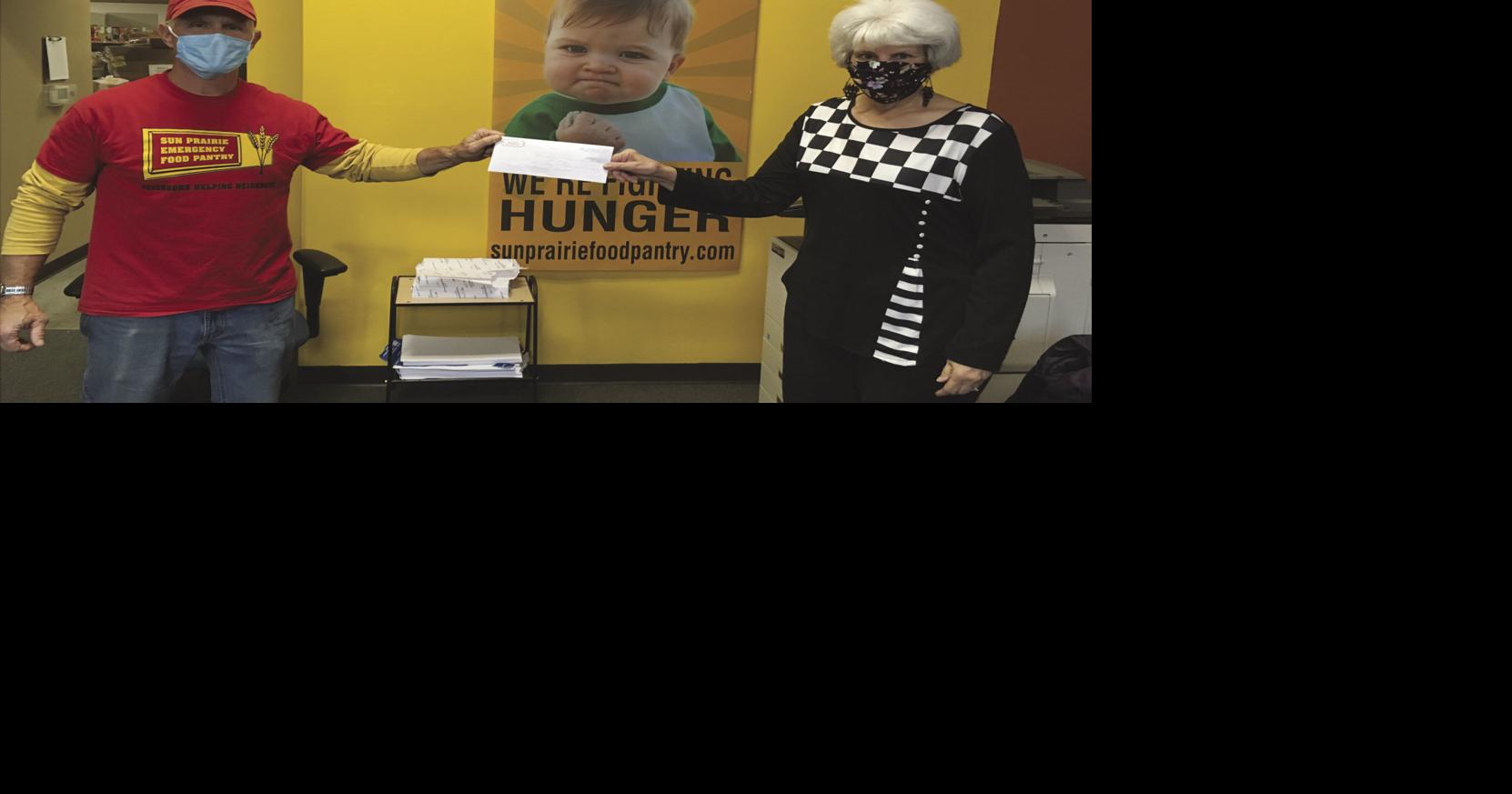 Weybridge Village Condominium Association members donate 2,025 to the