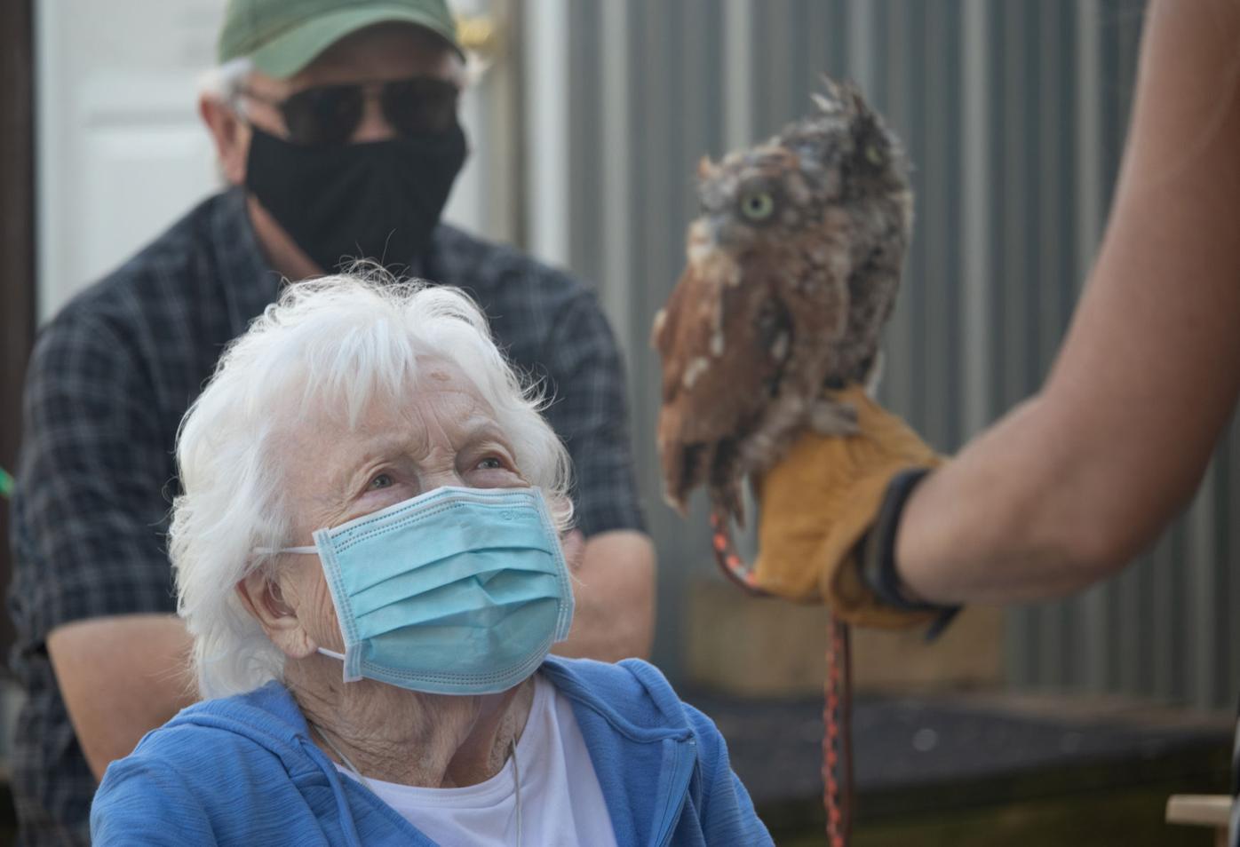 99-year-old birthday girl meets 'Bill and Ted'