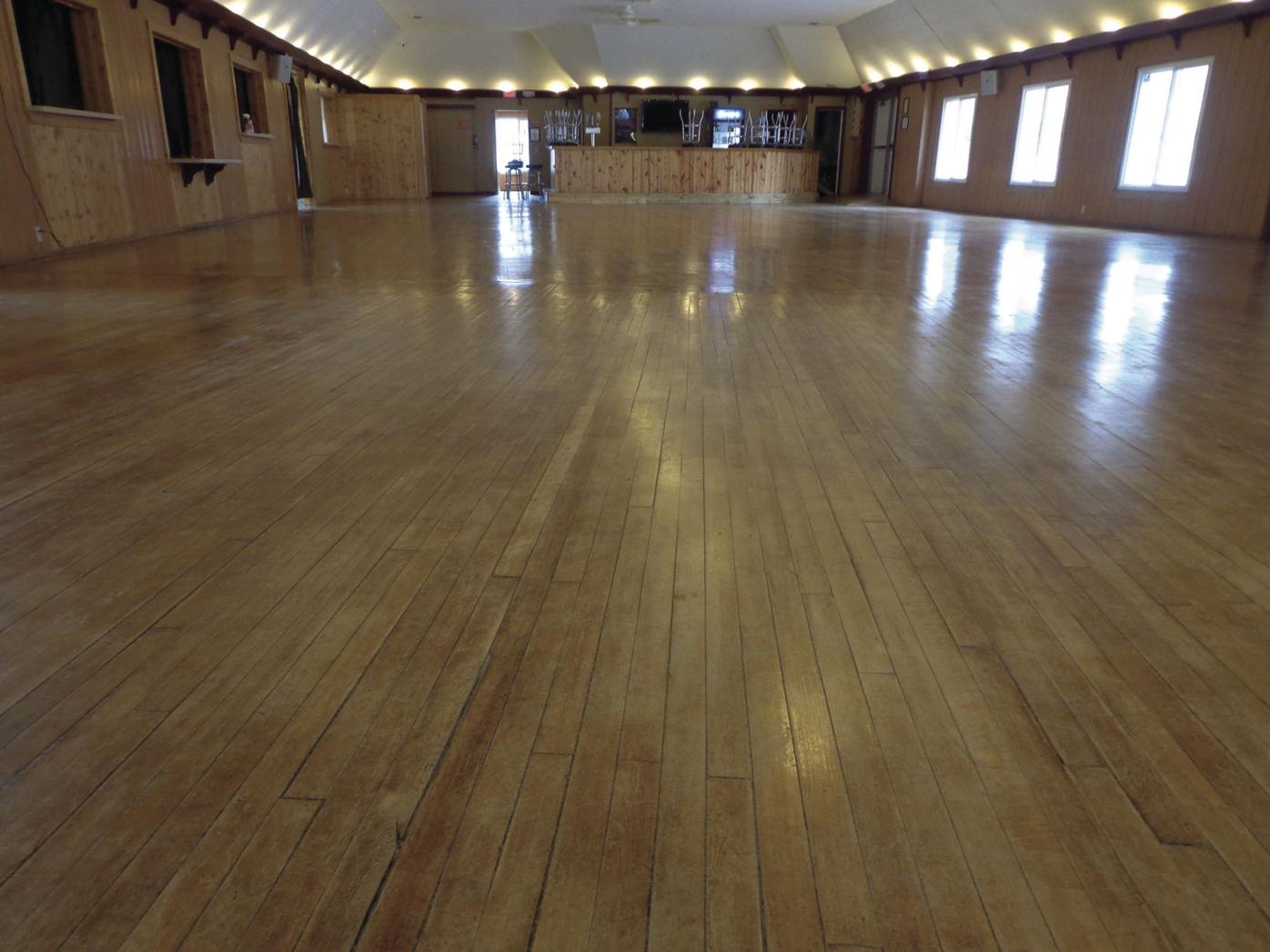 Wood Floor Refinished In Waterloo Firemen S Park Pavilion Local Hngnews Com