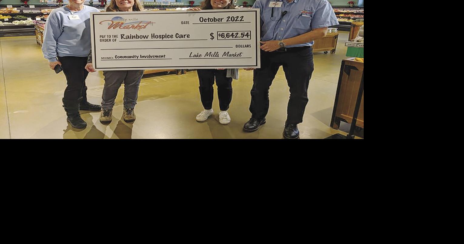 Lake Mills Market round up for Rainbow Hospice Care Community