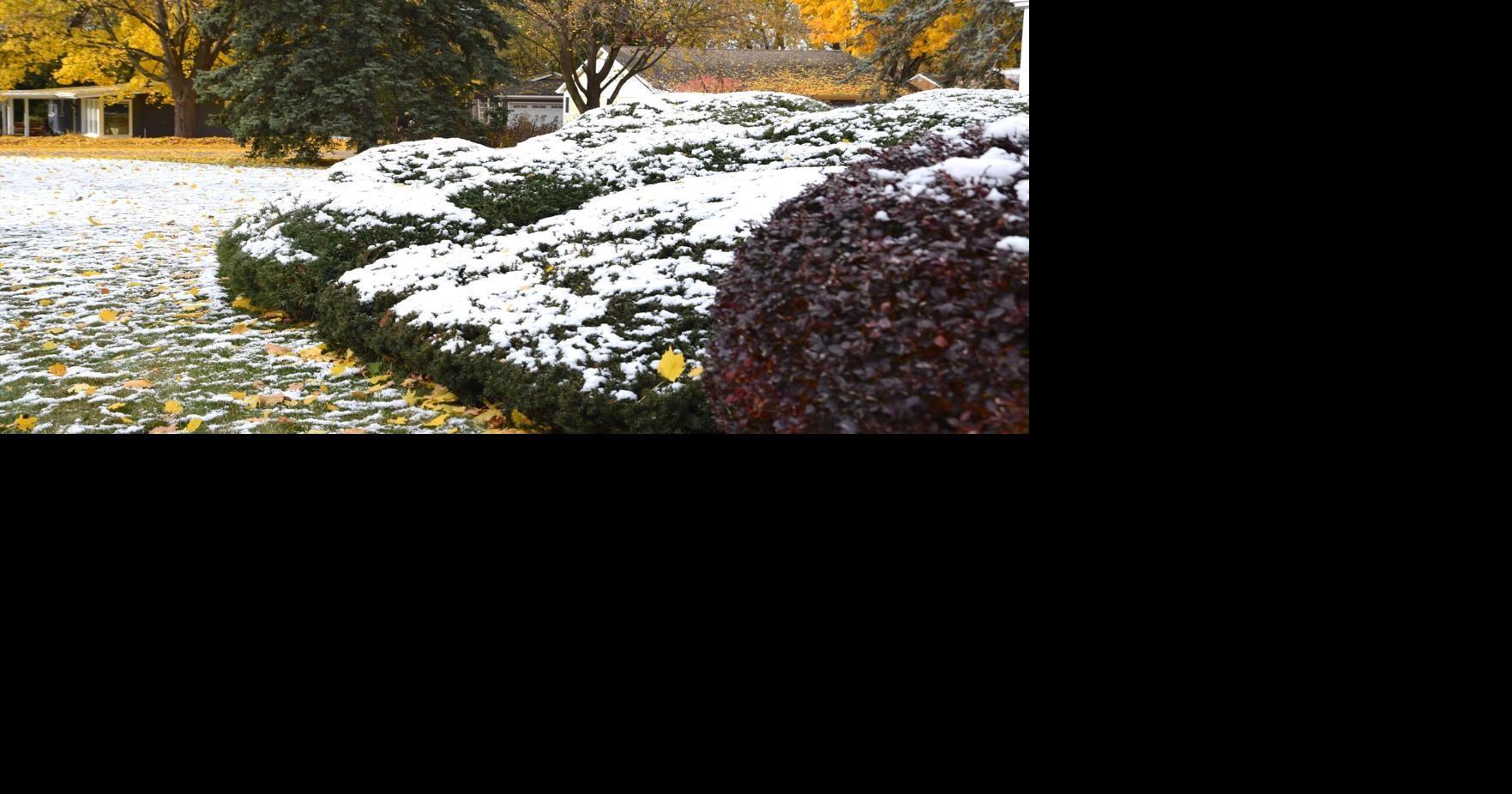 Southcentral Wisconsin sees first snowfall of the season | Videos ...