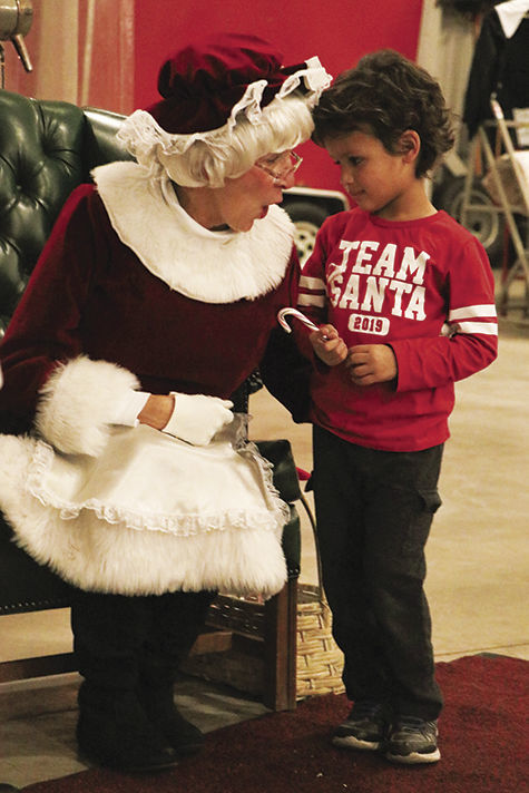 SANTA AT THE FIRE STATION