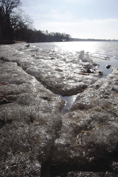 Just a little ice