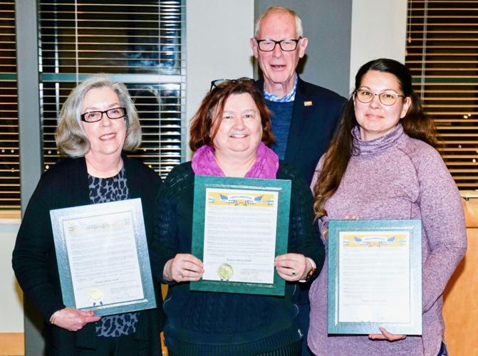 Rita Tubbs, Bank of Sun Prairie, female alders honored at Sun Prairie City Council meeting