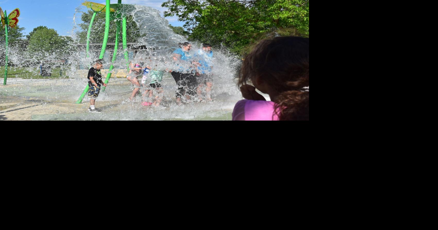 Sun Prairie celebrates new Wetmore Park shelter and splash pad season
