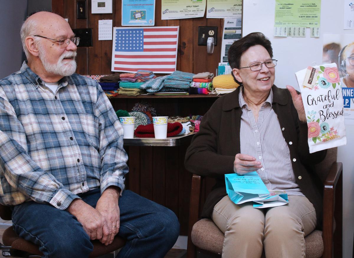 Volunteers Stock Food Pantry With Compassion Milton Courier