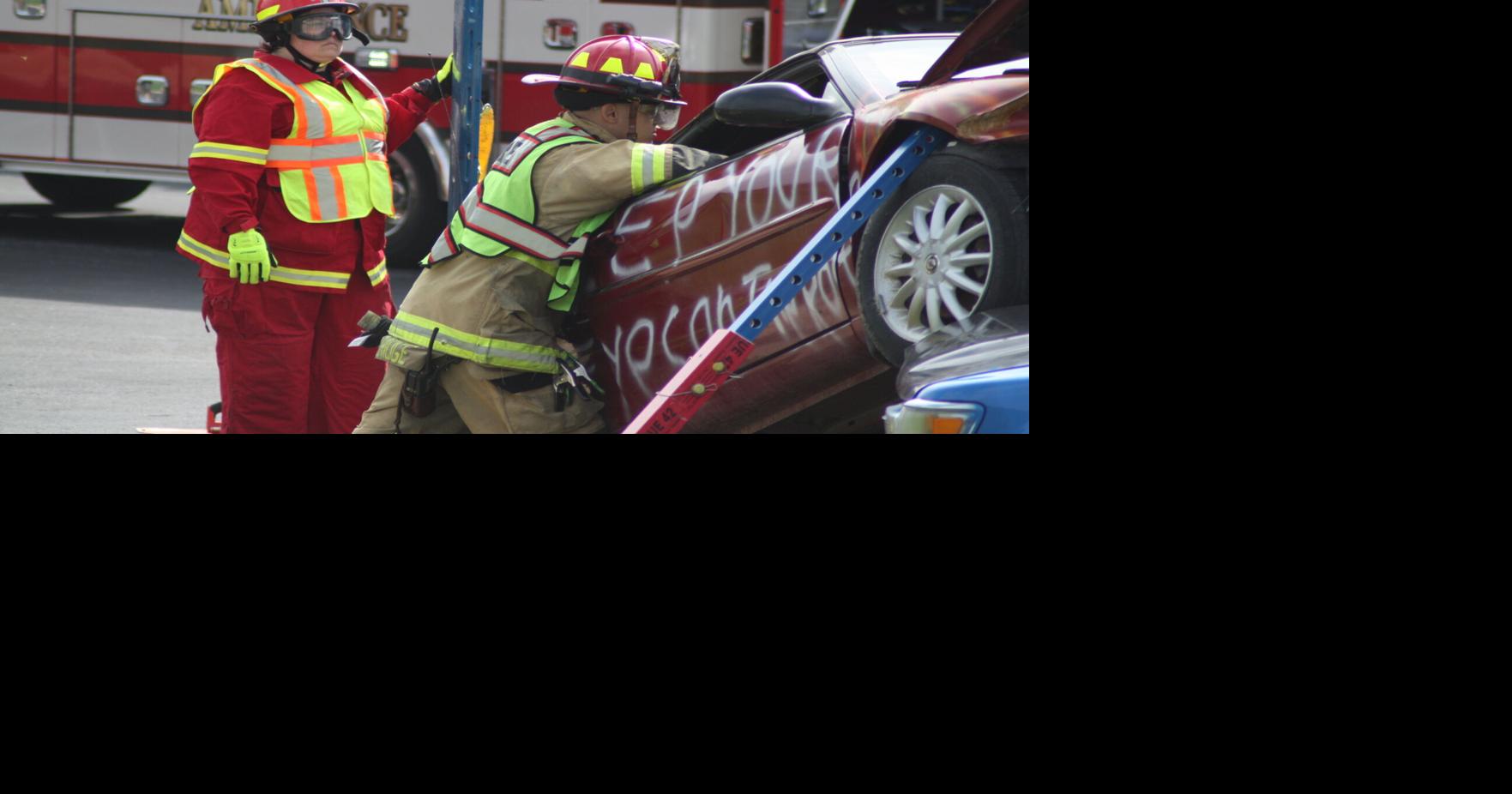 Fire Department extrication exercise