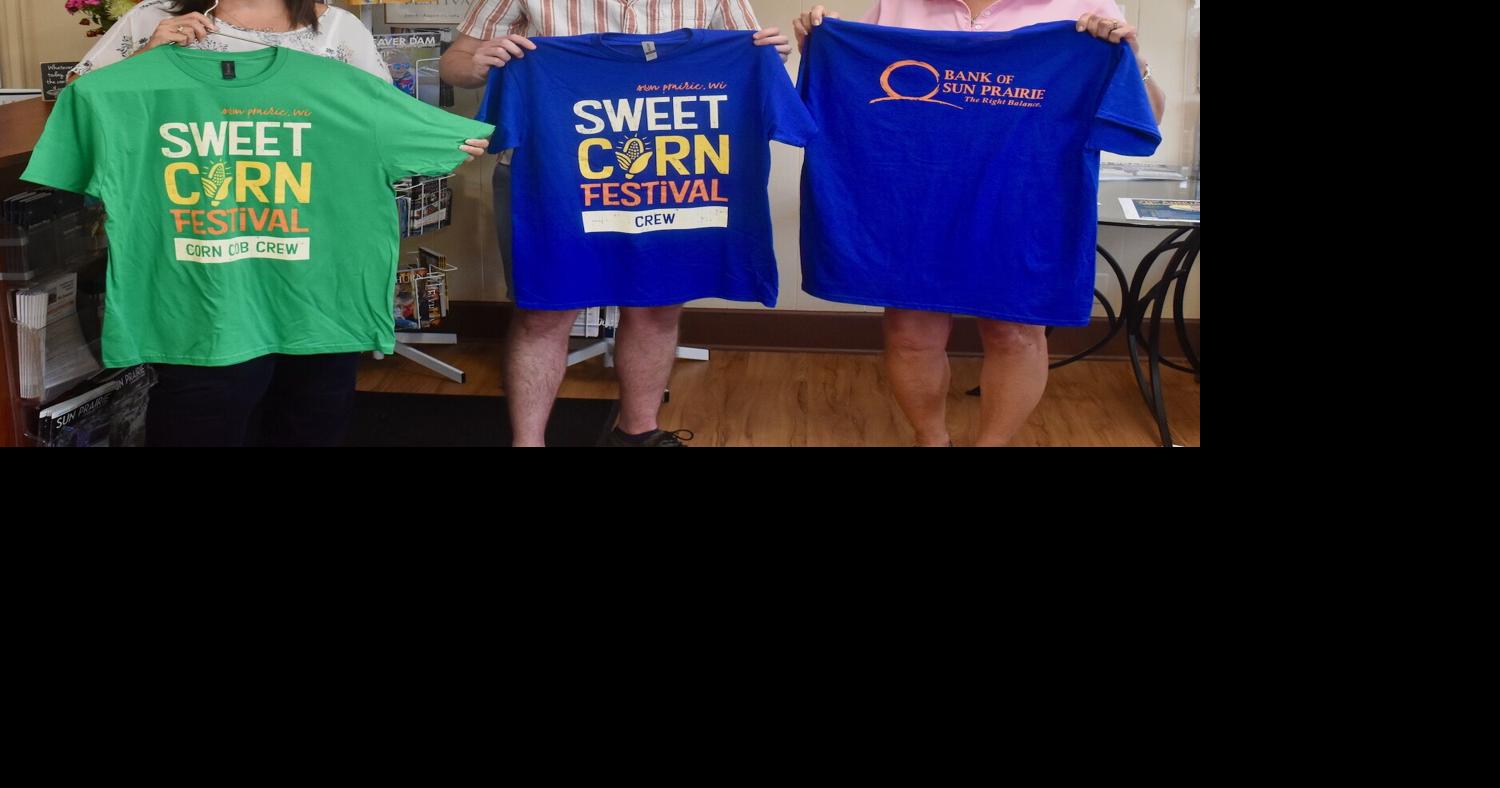 Sun Prairie Corn Fest volunteer tshirts revealed Community