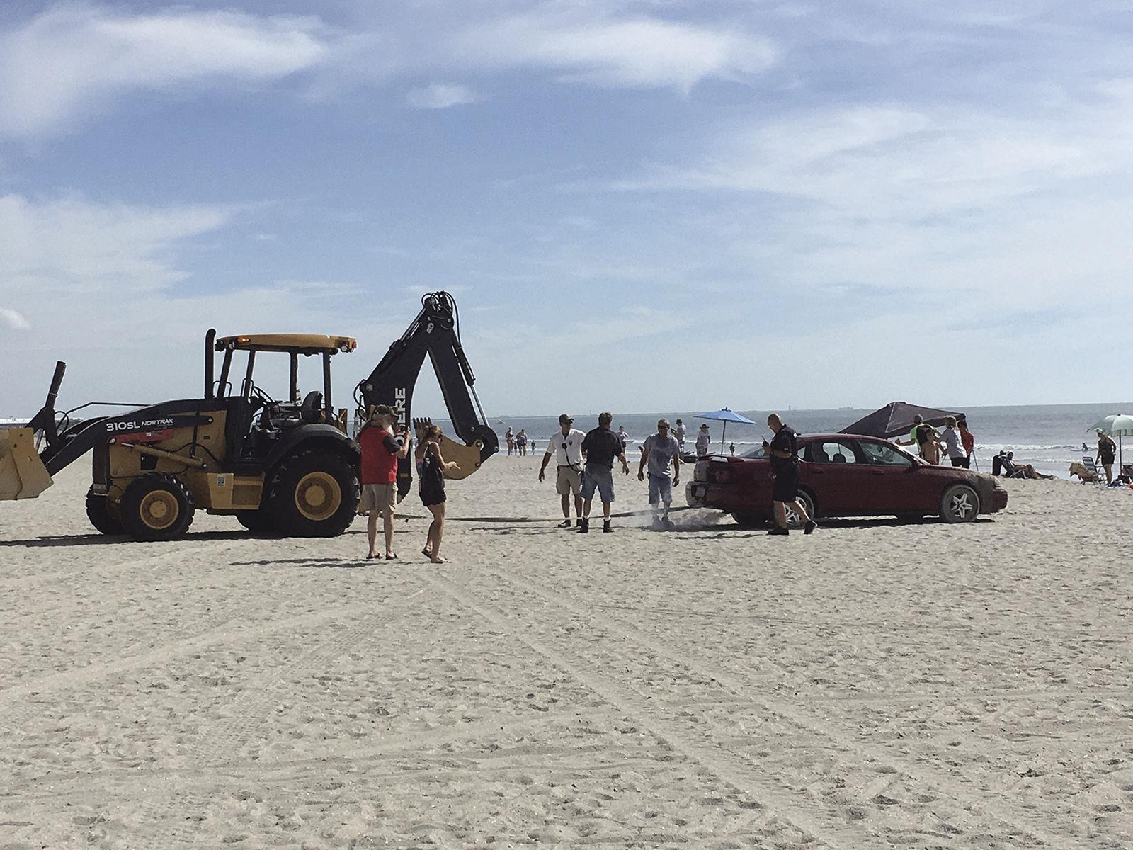 Driver charged after car gets stuck in sand on Cocoa Beach | News