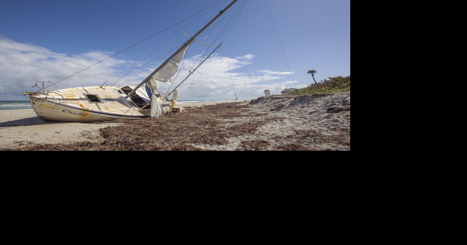 'Ghost ship' washes up on Melbourne Beach News