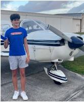 Teen celebrates 16th birthday – by flying a plane solo