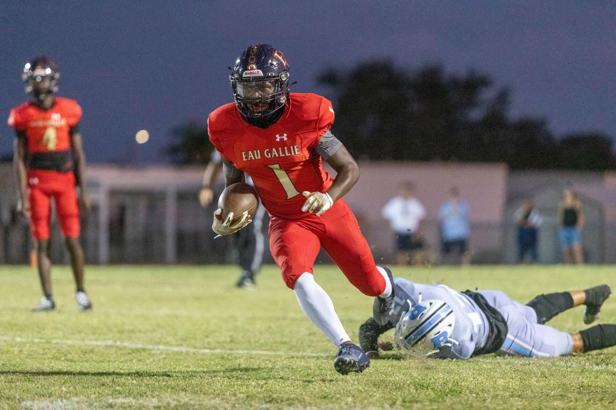 See clips from Heritage-Palm Bay football Tuesday night football