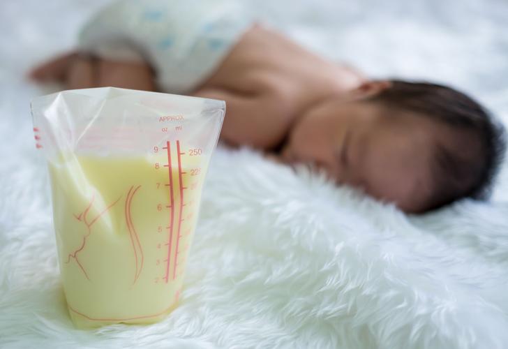 1 Breast milk expressed