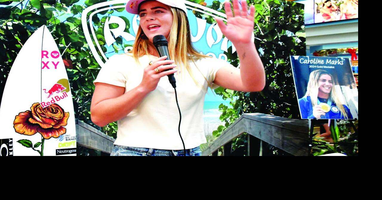 Ron Jon Surf Shop hosts 2024 Olympic gold medalist Caroline Marks ...