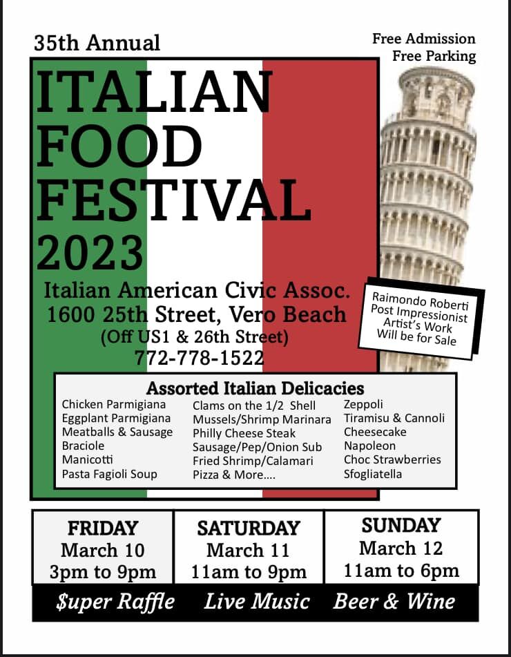 Experience the Italian Festival in Vero Beach: A Celebration of Culture and Community