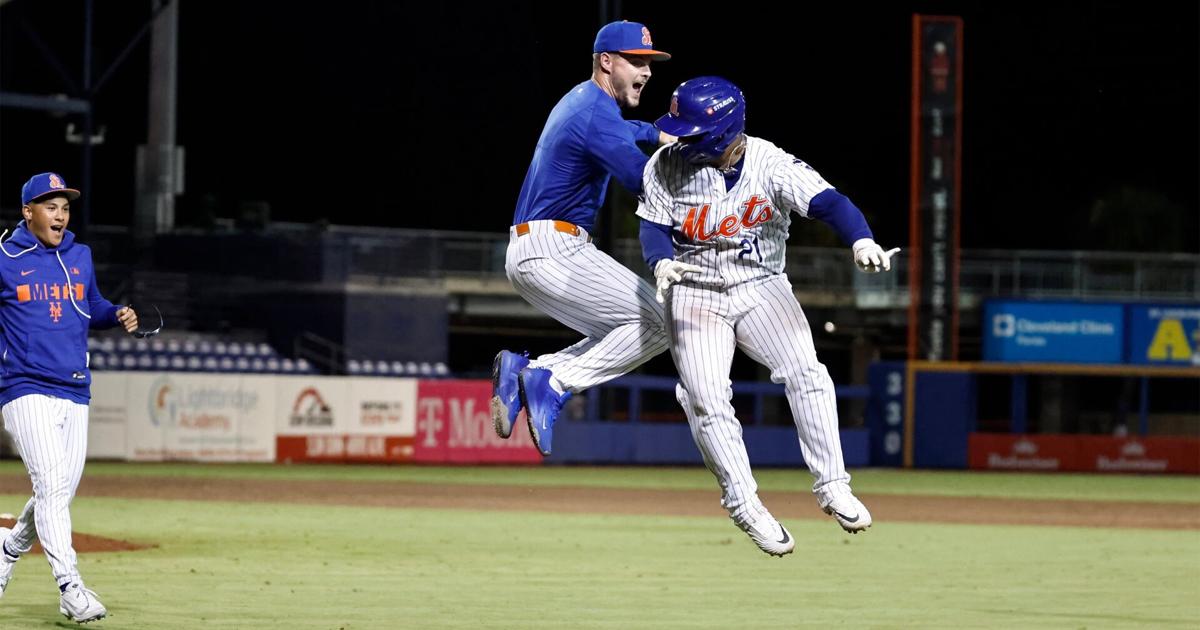 Mets win 3rd straight with 6-5 walk-off vs. Jupiter