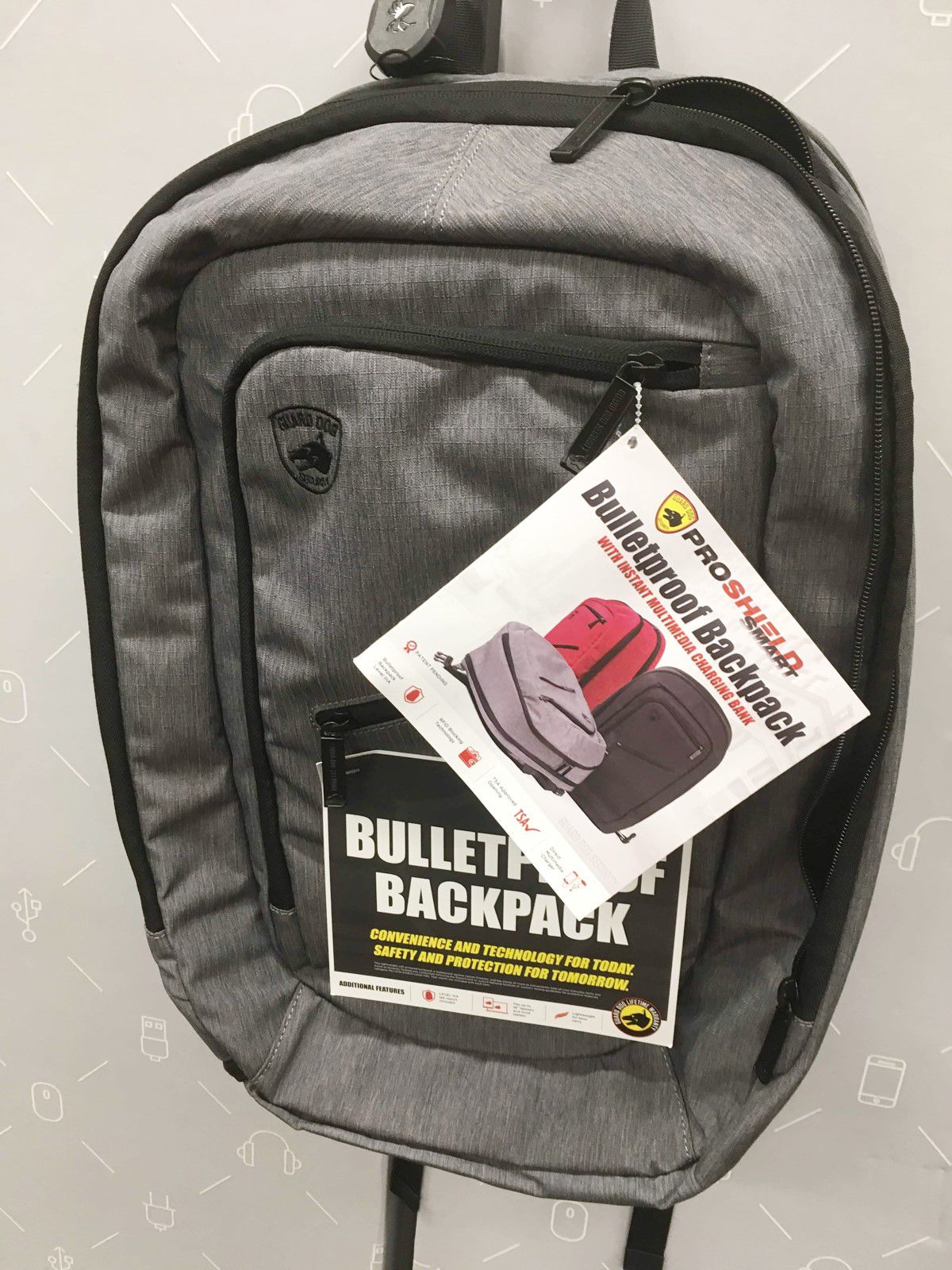 bulletproof backpack office max