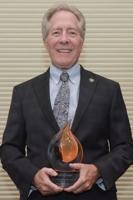 Russ Blackburn honored with EDC of SLC's Pete Hegener Leadership Award