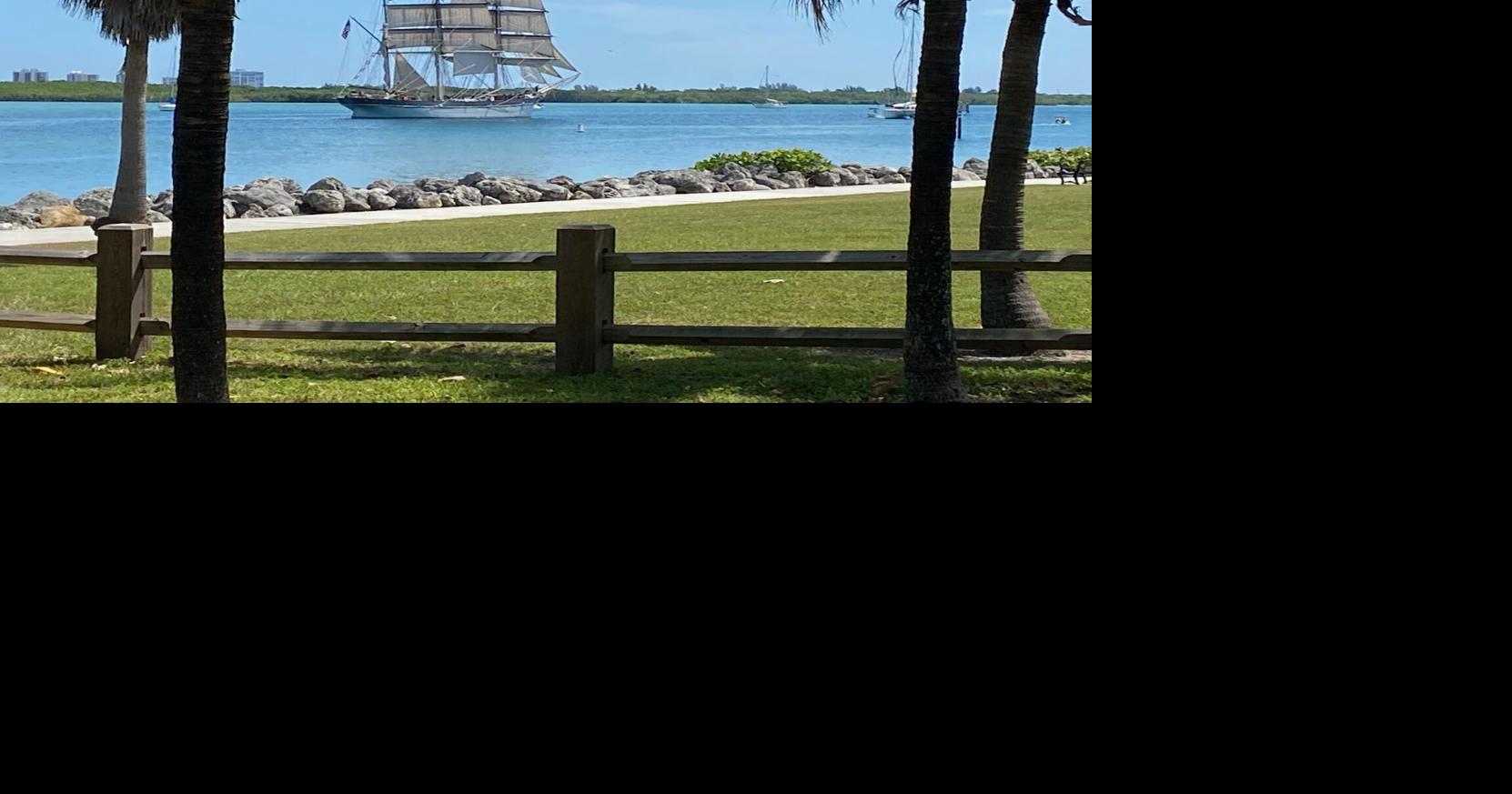 Tall ship Elissa departs Fort Pierce en route to SAIL250