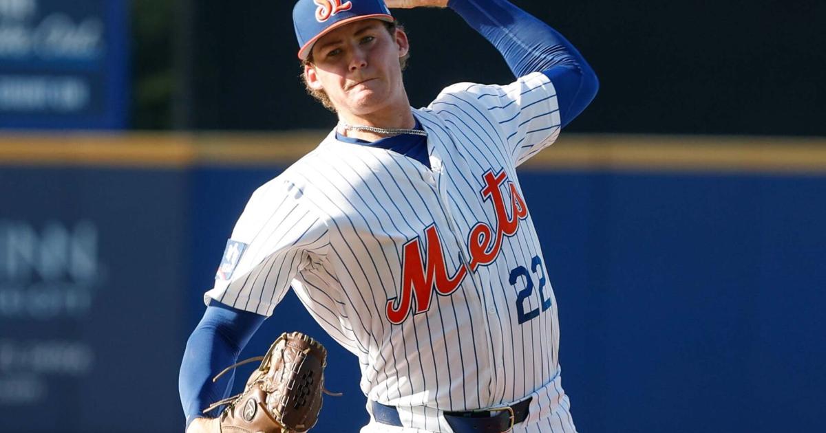 St. Lucie Mets pitcher Conner Ware named Florida State League Pitcher of the Week