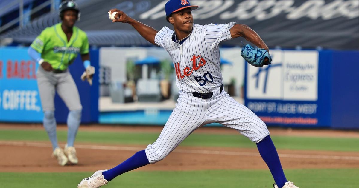 Obispo, Mets Coast to 8-2 Win vs. Daytona