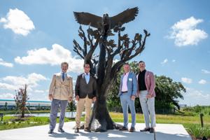 Tree of American Dreams dedicated at Legacy Park at Tradition