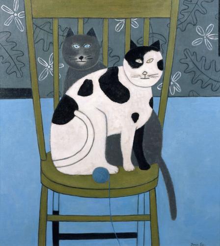 Two Cats by Doris Lee at the VBMA