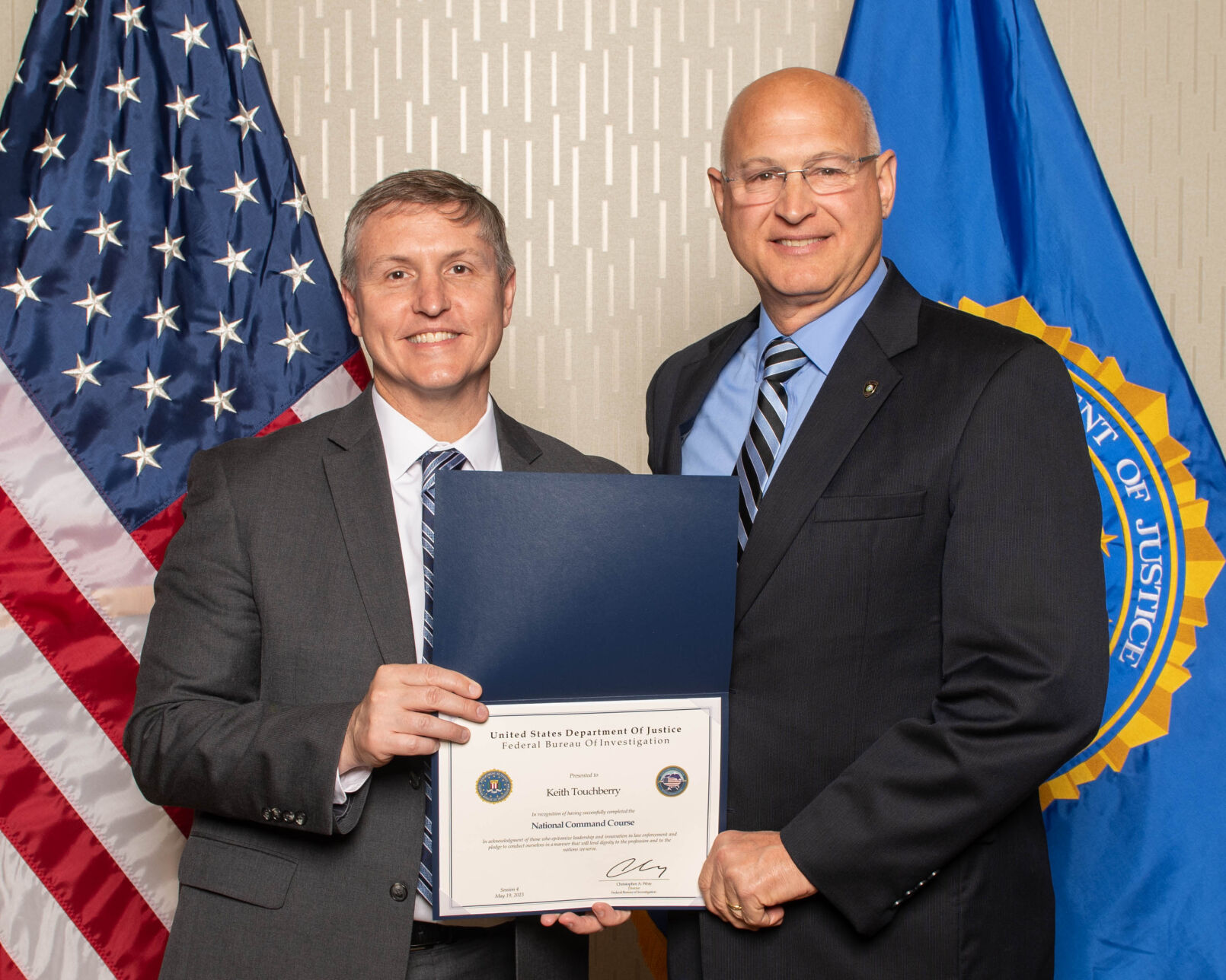 Fellsmere Police Chief Keith Touchberry completes FBI training | News ...