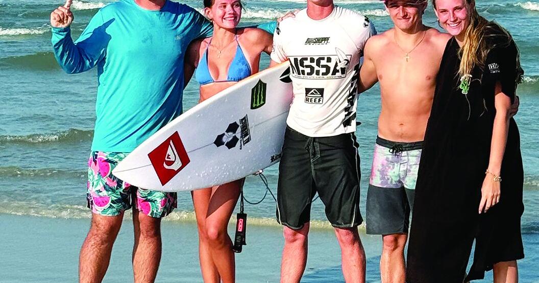 Ponce Inlet surfer wins second straight collegiate title