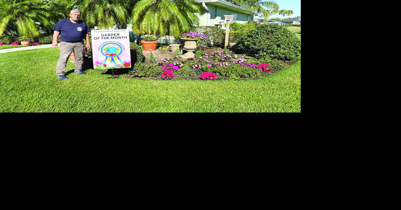 New Smyrna Beach Club picks January’s garden of the month