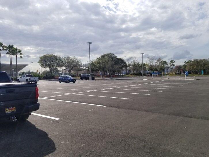 Daytona airport completes portion of parking lot improvement project