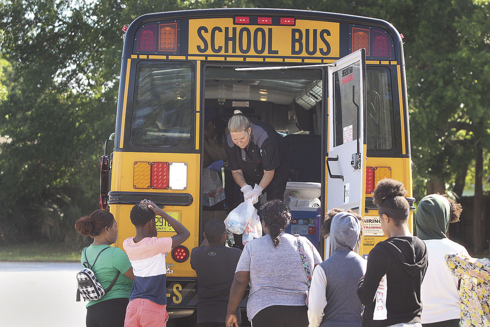 Volusia County School Buses Lunch Delivery | Photos & Videos ...