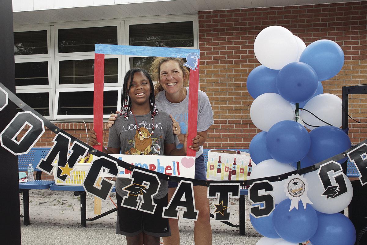 Drivethru Graduation for 5th Graders at South Daytona Elementary
