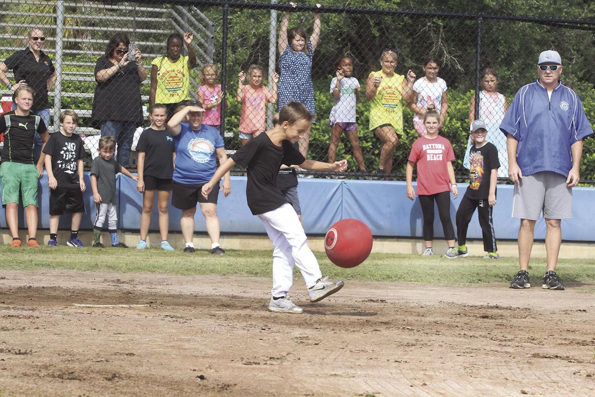 City Of South Daytona Summer Camp Plays A Game Of Kickball Against The South Daytona Police And Fire Departments Photos Videos Hometownnewsvolusia Com