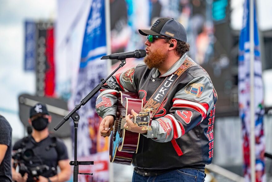 Photos: Luke Combs in concert at Raleigh's PNC Arena