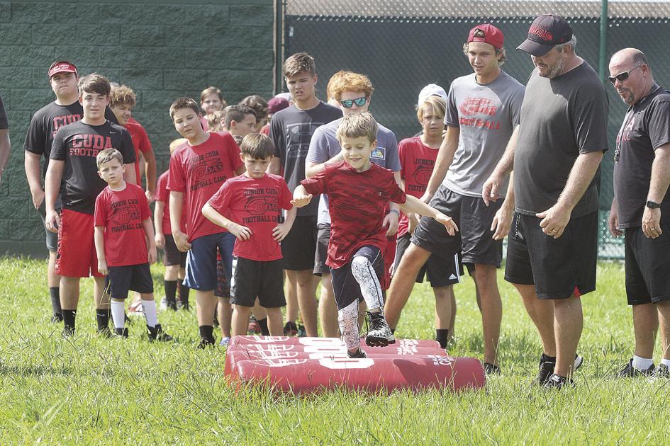 Youth Football Camp At Pettis Park Photos Videos