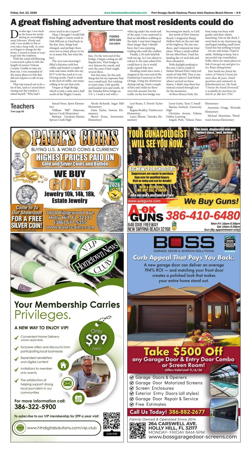 Page A_008 | e-Edition | hometownnewsvolusia.com
