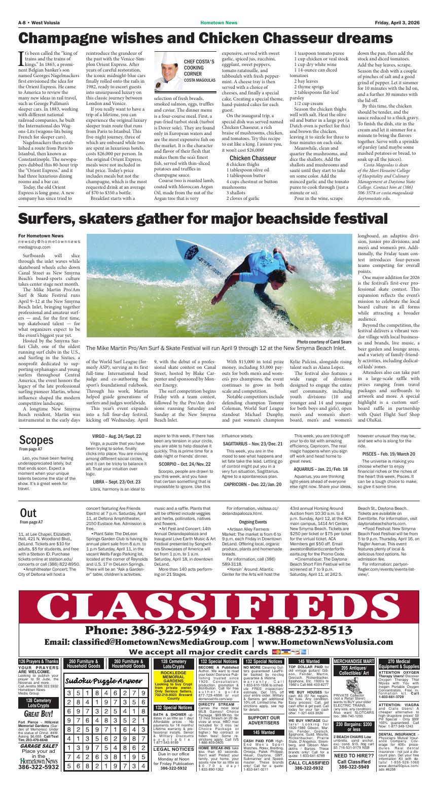 Page A_009 | e-Edition | hometownnewsvolusia.com