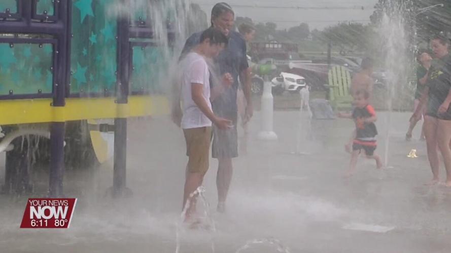 Space themed splash pad opens at Wapakoneta YMCA