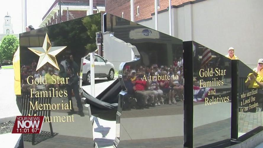 Wapakoneta's Vietnam Veterans of America unveil Gold Star Monument