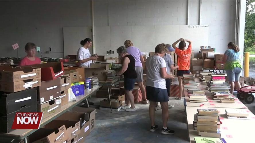 The American Association of University Women prepare for 2024 Book Fair