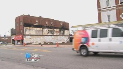 One Building Still Standing After Damage from Downtown Findlay Fire in January