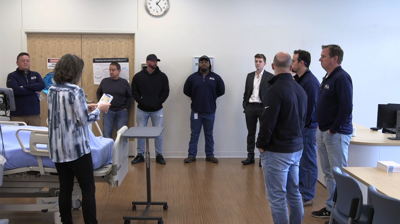 Allen Lima Leadership gets a look at the medical field for monthly meeting