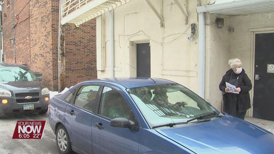 ArtSpace/Lima hands out Valentine's Day theme to-go art bags