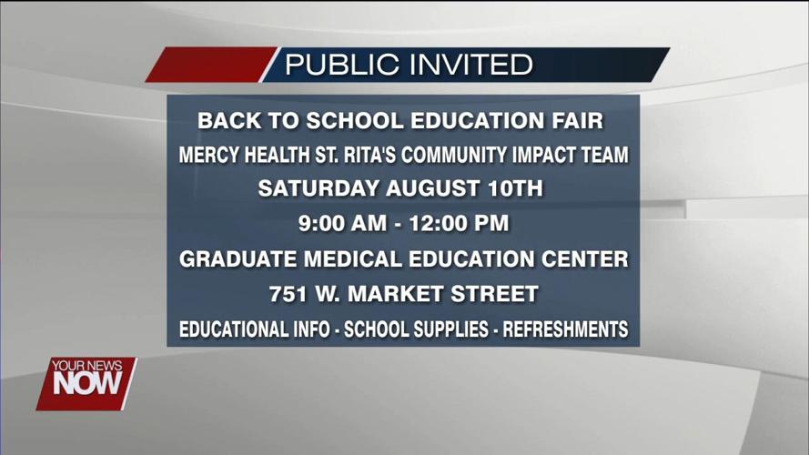 Back to School Education Fair to offer school supplies and health information