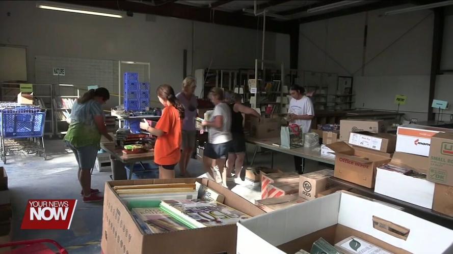 The American Association of University Women prepare for 2024 Book Fair