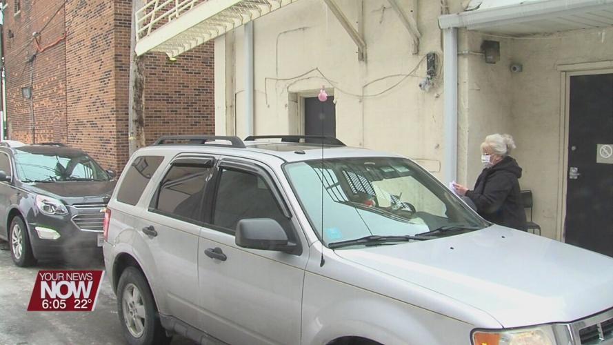 ArtSpace/Lima hands out Valentine's Day theme to-go art bags