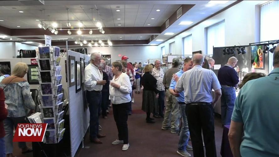 Local Artists Display Artwork at Artistry Under the Dome in Celina