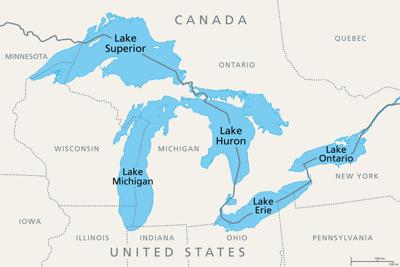 Great Lakes of North America